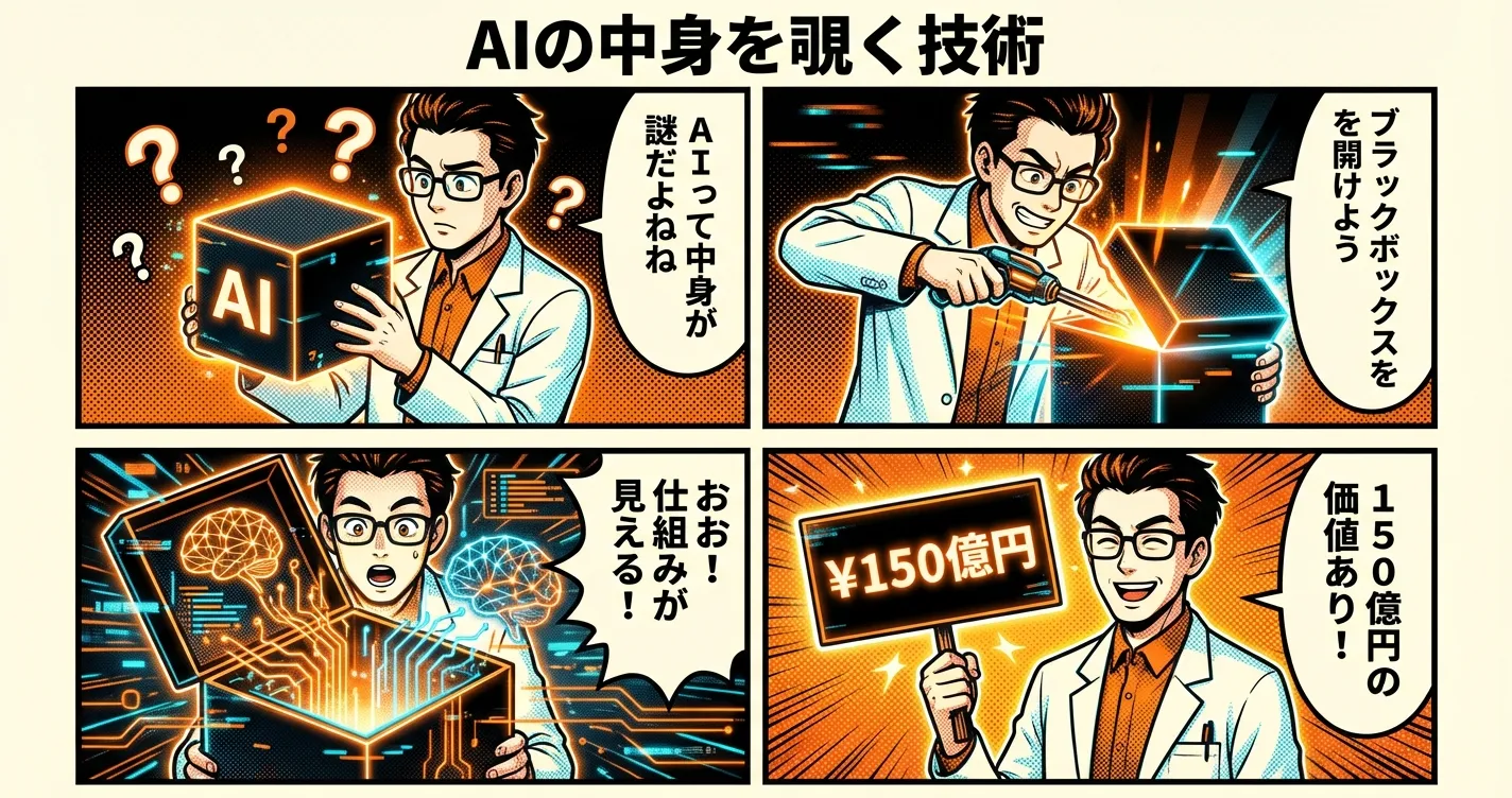 【Goodfire】AIの「中身」を覗く技術に150億円 — ブラックボックス問題に挑む